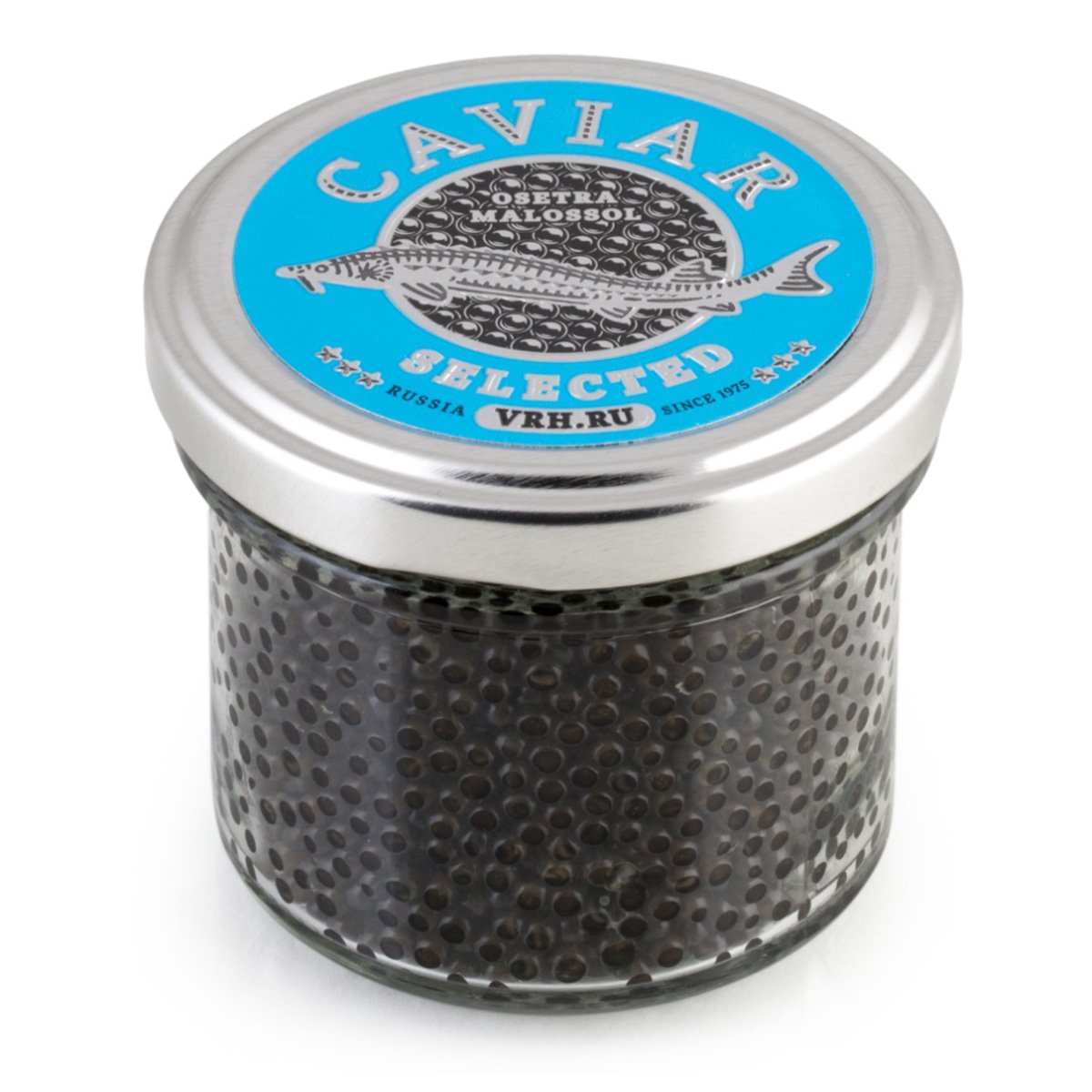 Икра Селектед осетровая зернистая ст/б 250г Икра Селектед осетровая зернистая ст/б 250г