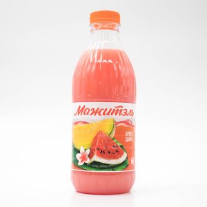 Напиток Мажитэль сывороточный с соком J-7 Арбуз/Дыня пл/б 950г