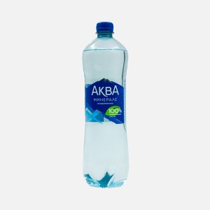 Вода Аква Минерале газированная пл/б 1л