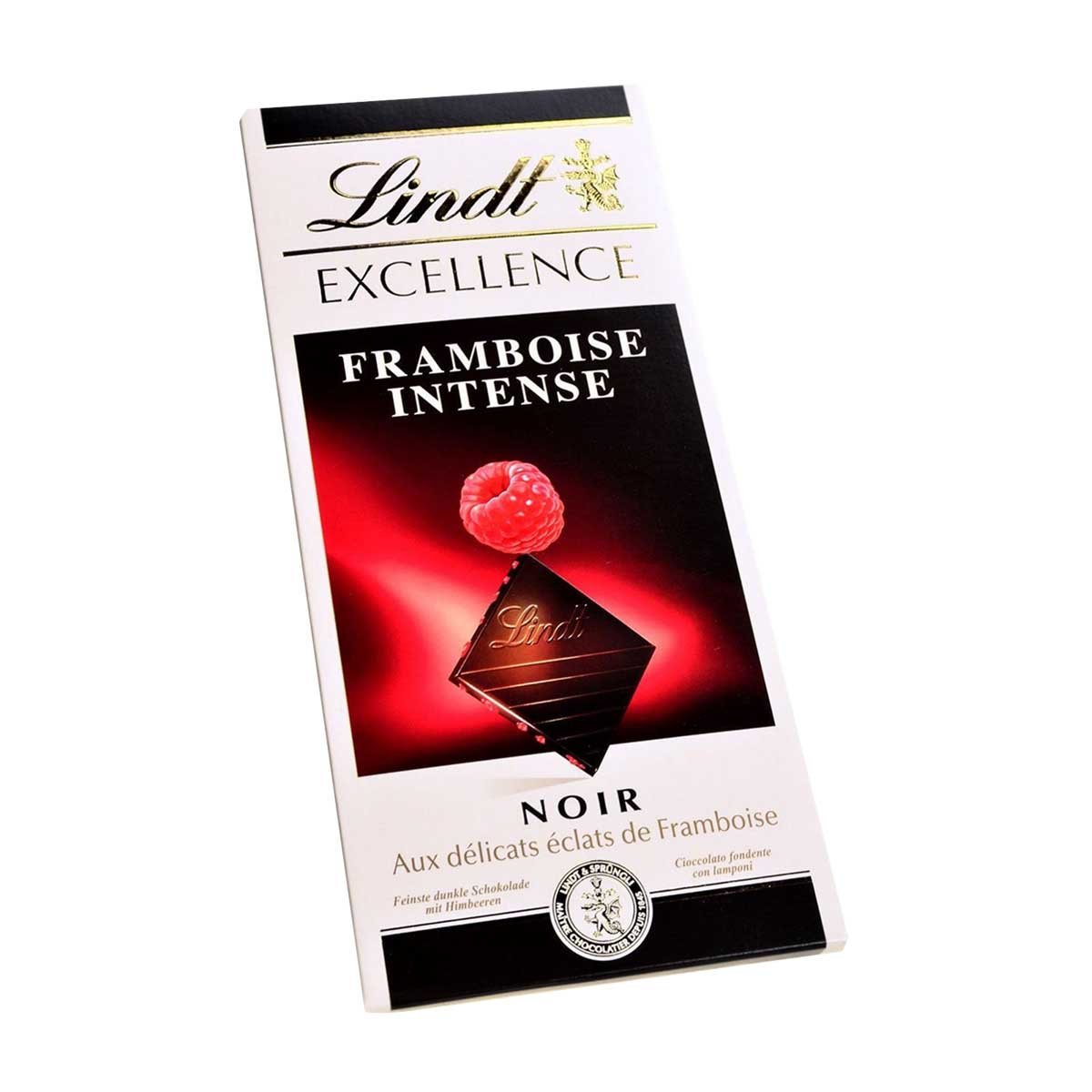 Шоколад Lindt Excellence темный с малиной