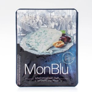 Сыр Монт Блю с голубой благородной плесенью 50% 100г