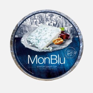 Сыр Монт Блю классический с голубой плесенью 50% вес