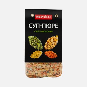 Суп-пюре Браволли Смесь бобовая 350г