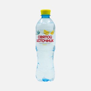 Напиток Святой Источник негазированный природ вода+лимон пэт 0,5л
