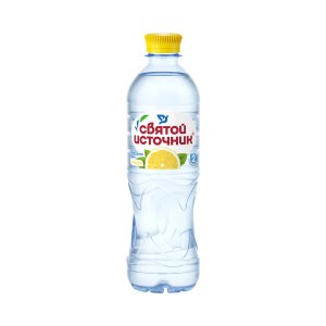 Напиток Святой Источник негазированный природ вода+лимон пэт 0,5л