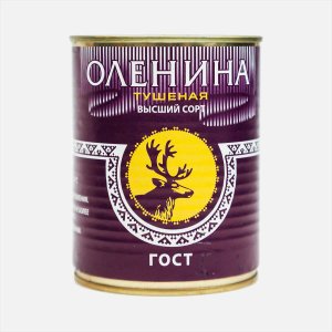 Консервы мясные МПК Норильский Оленина тушеная высший сорт 338г