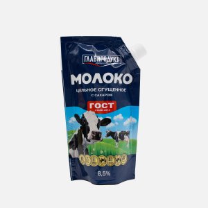 Молоко сгущенное Главпродукт цельное с сахаром ГОСТ 8.5% 270г