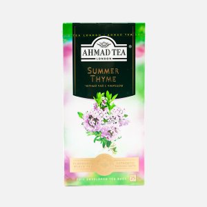 Чай Ахмад Летний Чабрец черный 25пак*1,5г к/к 37,5г