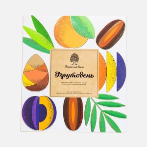 Конфеты Сибирский кедр Фрутодень с кедровыми орешками 120г