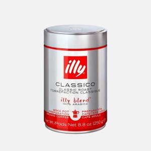 Кофе Илли средней обжарки молотый 250г