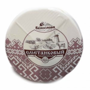 Сыр Белослава Сметанковый традиционный 50% вес