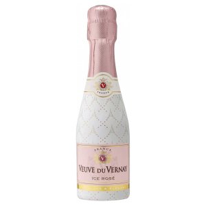 Вино игристое Вев де Вернэ Айс Розе розовое п/сладкое 11% ст/б 0,2л