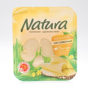 Сыр Арла Натура Сливочный 45% нарезка пл/уп 150г