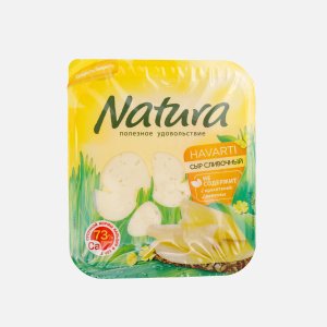 Сыр Арла Натура Сливочный 45% нарезка пл/уп 150г