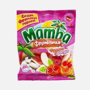 Мармелад Мамба Фрумеладки Фрукты и йогурт пл/уп 72г