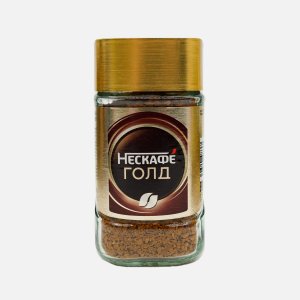 Кофе Нескафе Голд с добавлением молотого ст/б 47,5г