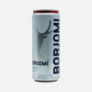 Вода Боржоми минеральная питьевая газированная ж/б 0,33л