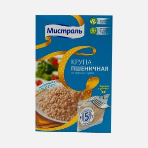 Крупа Мистраль Пшеничная в пакетиках к/к 400г