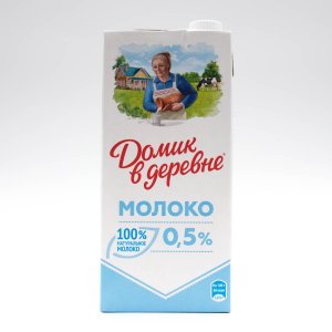 Молоко Домик в деревне ультрапастеризованное 0.5% т/п 923ммл/950г