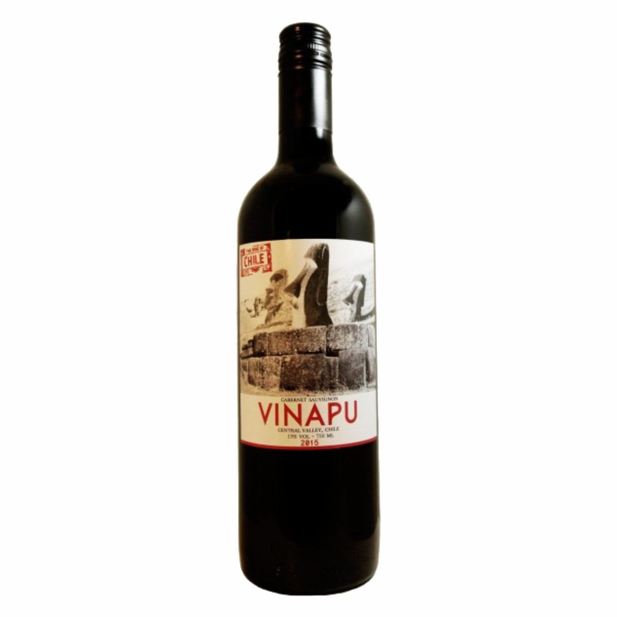 Вино Винапу Каберне-Совиньон кр сух 13% ст/б 0,75л