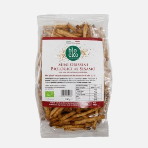 Хлебные палочки ЕКО Био мини с кунжутом пл/пак 150г