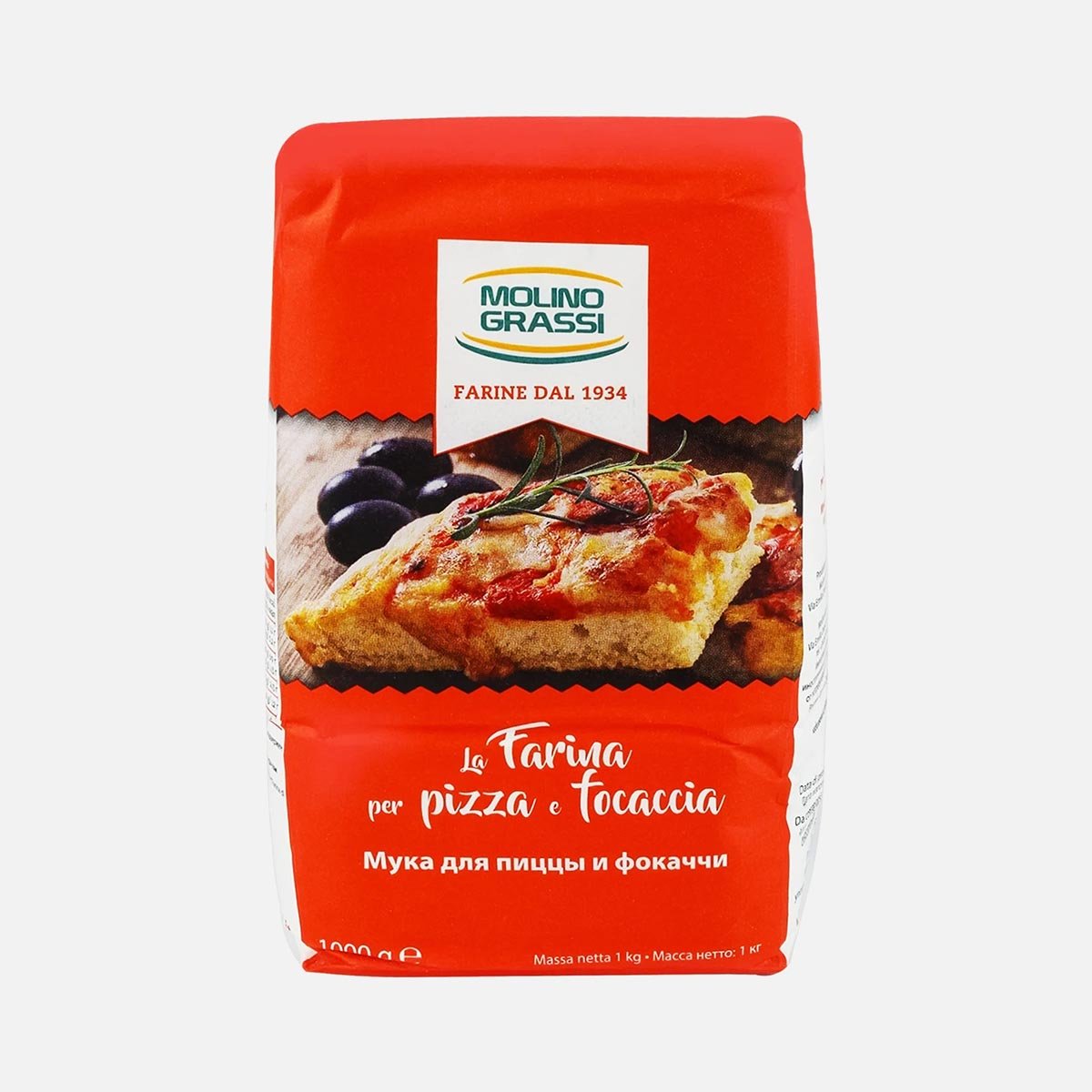 Мука Молино Грасси Манитоба пшеничная из мягких сортов 1кг Мука Молино Грасси Манитоба пшеничная из мягких сортов 1кг