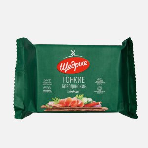 Хлебцы Щедрые Многозерновые тонкие пл/уп 170г