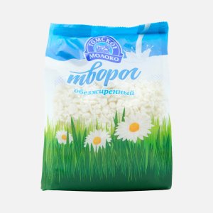 Творог Томское молоко обезжиренный пл/пак 500г