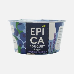 Йогурт Эпика с голубикой и экстрактом лаванды 4.8% 130г