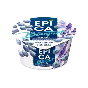 Йогурт Эпика с голубикой и экстрактом лаванды 4.8% 130г