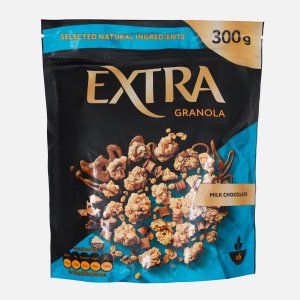 Мюсли-гранола Келлоггс Экстра хрустящая с молочным шоколадом 300г