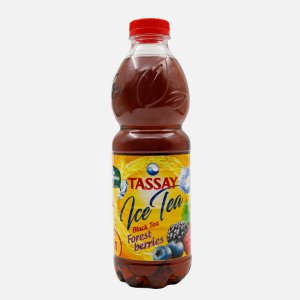 Напиток Тассай Айс Ти Чай черный со вкусом лесных ягод пэт 1л