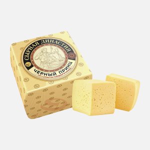 Сыр Сырная династия Черный принц аромат топлен молока 50% вес