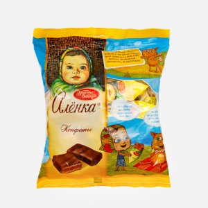 Конфеты Красный Октябрь Аленка глазированные шоколадные пл/уп 250г