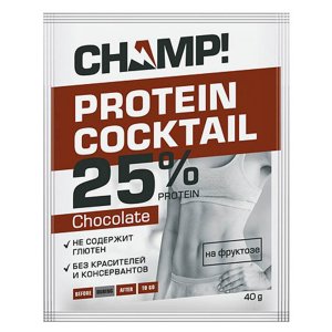 Коктейль Леовит Чамп протеиновый Шоколадный пл/уп 40г