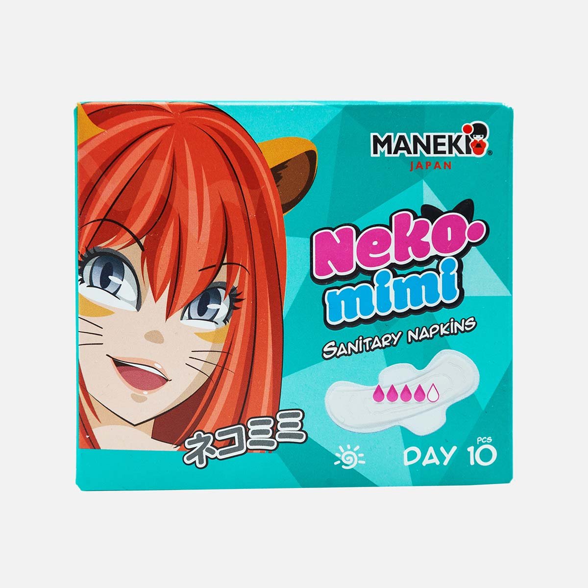 Прокладки Манеки Неко-мими дневные 10шт Прокладки Манеки Неко-мими дневные 10шт