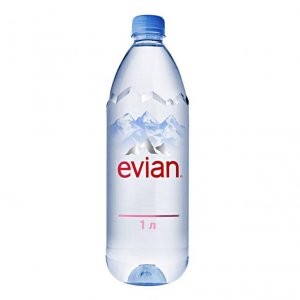 Вода Эвиан минеральная натуральная пэт1л