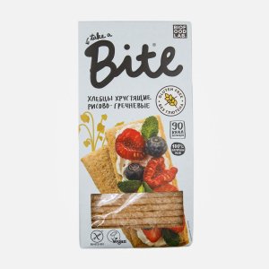 Хлебцы Бите Рисово-гречневые хрустящие веган 150г
