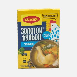 Бульон Магги Золотой с курицей кубики к/к 72г