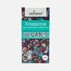 Хлорелла Полеззно таблетки к/к 100г 