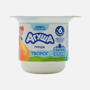Творог Агуша фруктовый Груша 3.9% 100г