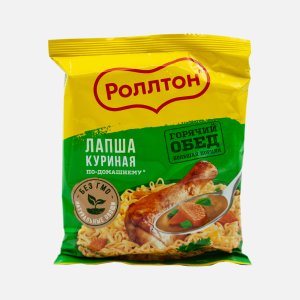Лапша Роллтон яичная куриная по-Домашнему пл/пак 85г