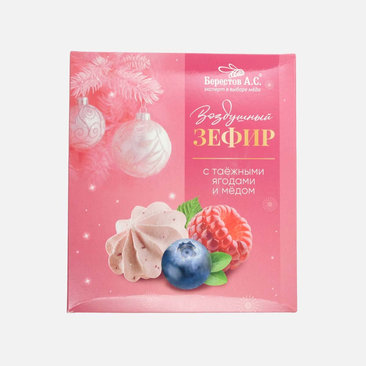 Зефир Берестов А.С. воздушный с таежными ягодами к/к 140г Зефир Берестов А.С. воздушный с таежными ягодами к/к 140г