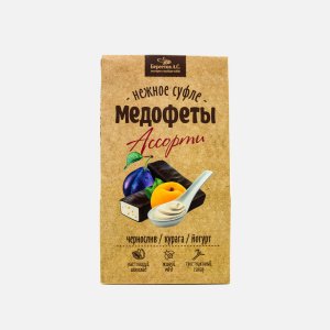 Конфеты Берестов Медофеты Суфле Ассорти 150г