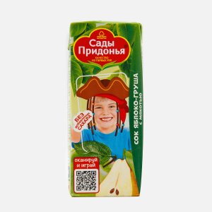 Сок Сады придонья Яблоко/груша т/п 0,2л