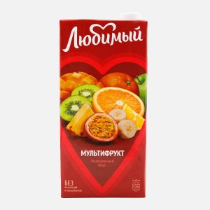 Напиток Любимый Тропический Микс сокосодержащий т/п 1,93л