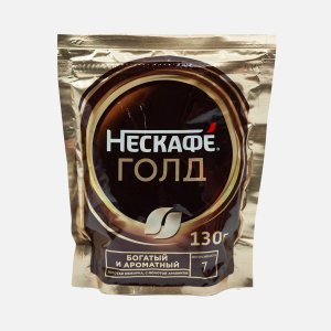 Кофе Нескафе Голд раст с добав молотого м/у 130г