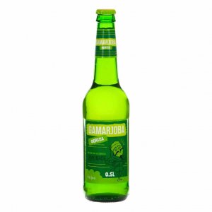 Напиток Гамарджоба Лимонад со вкусом фейхоа ст/б 0,5л