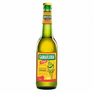 Напиток Гамарджоба Лимонад со вкусом груши ст/б 0,5л
