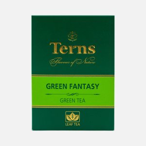 Чай Тернс Грин Фэнтази зеленый листовой к/к 100г